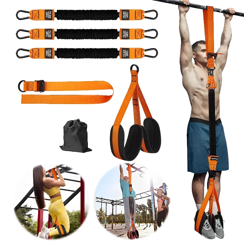 Pull Up Assistance Bands Set Resistance Strap For Assist Men Women
